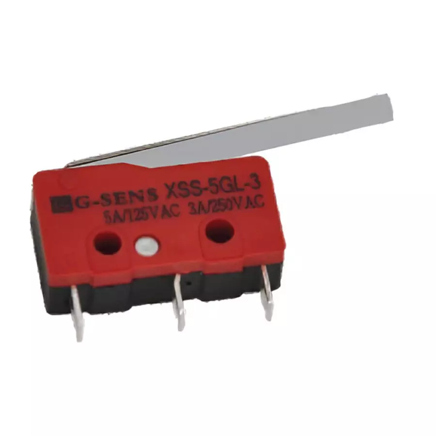 G-SENS Sub-Minature Micro Switch Pivot Drum Handle Type XSS Series 15 Amp, XSS-5GL3