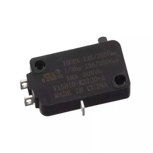 Honeywell Chassis Mount Micro Switch 250 V AC Quick Connect Termination 10 Amp, V15H10-KZ100-A