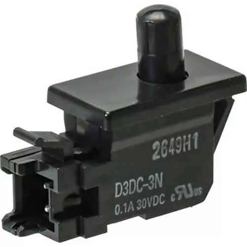 Omron Small Door Switch DC 30 V Rated Voltage, D3DC-3N
