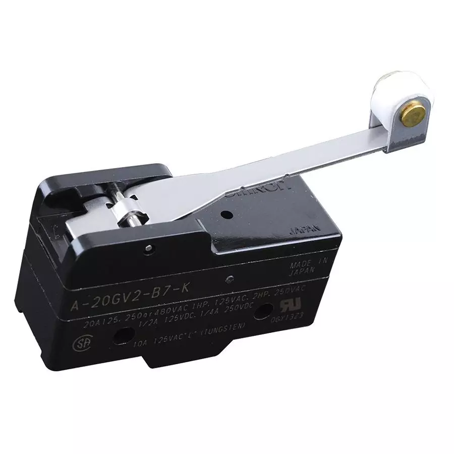 OMRON INDUSTRIAL AUTOMATION MICRO SWITCH, HINGE, SPDT, 500V, 20A, A-20GV2-B7-K