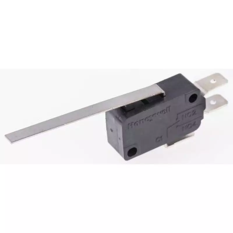 Honeywell Micro Switch 16 Amp @250 Vac Contact Current Rating Long leaf lever Actuator Type, V15H16-CZ100A03