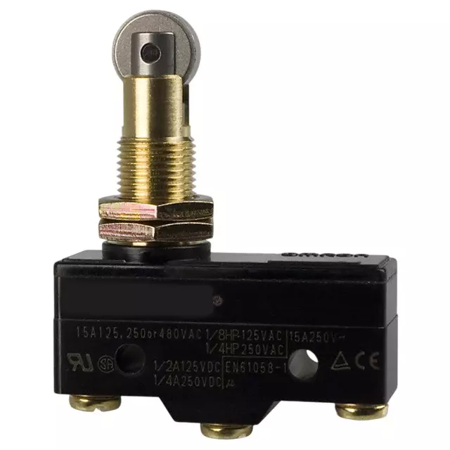 Sibass Electric SE-G Type Micro Switch Top Push Rod With Metal Roller A Type and CE Mark, SE-G-Q22-B (Pack of 500)