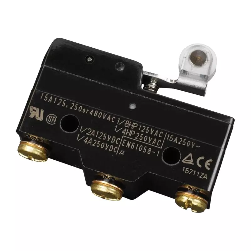 Sibass Electric SE-G Type Micro Switch Roller With Small Lever and CE Mark, SE-G-W22-B (Pack of 500)