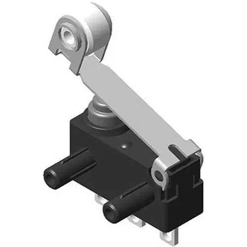 Omron Small Micro Switch Hinge / Roller / Lever Type, D2HW-C243M-100