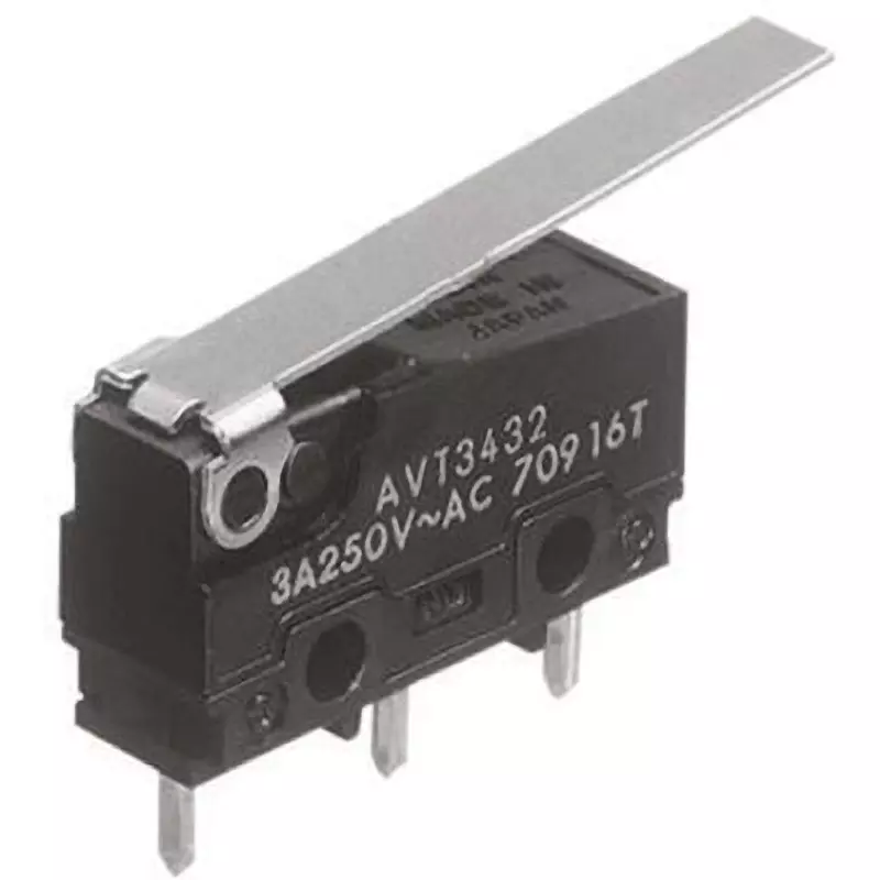 Panasonic Micro Switch Hinge long lever type Actuator, AVL34353 (Pack of 100 Pcs)