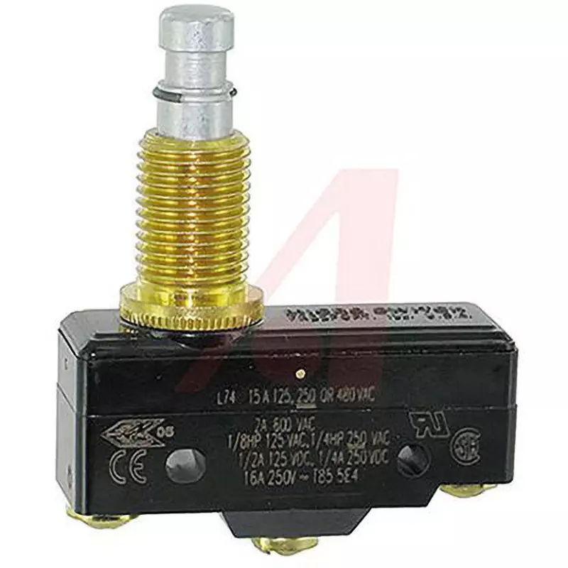 Honeywell Micro Switch 15 Contact Current Rating 2.5 to 3.61 N Operating Force Straight lever Actuator Type, BZ-2RN702