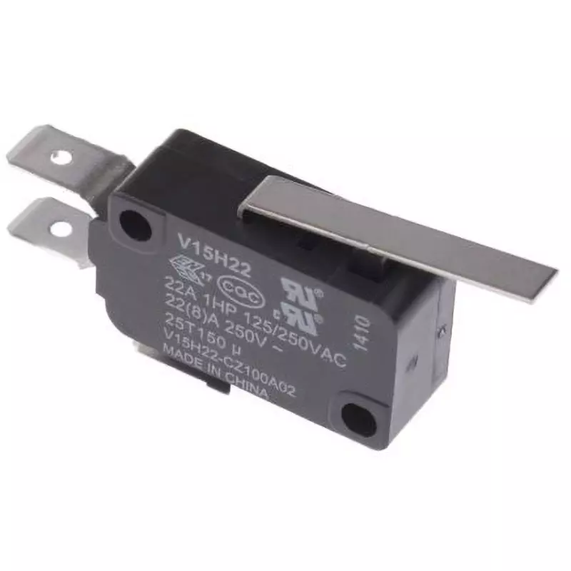 Honeywell Microswitch 22 Amp @250 Vac Contact Current Rating Leaf level Actuator Type, V15H22-CZ100A02