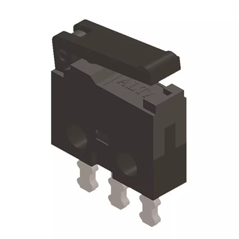 Diptronics PCB Mount Micro Switch SPST-NC Solder Lug Termination 500 mA, MS4-5L12LLGQ