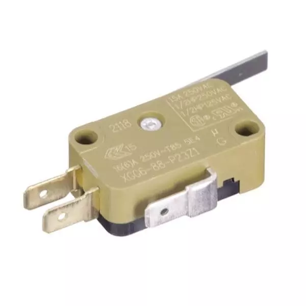 SAIA-BURGESS Chassis Mount Micro Switch SPDT 250 V AC Quick Connect Termination 10 Amp, XGG6-88-P23Z1