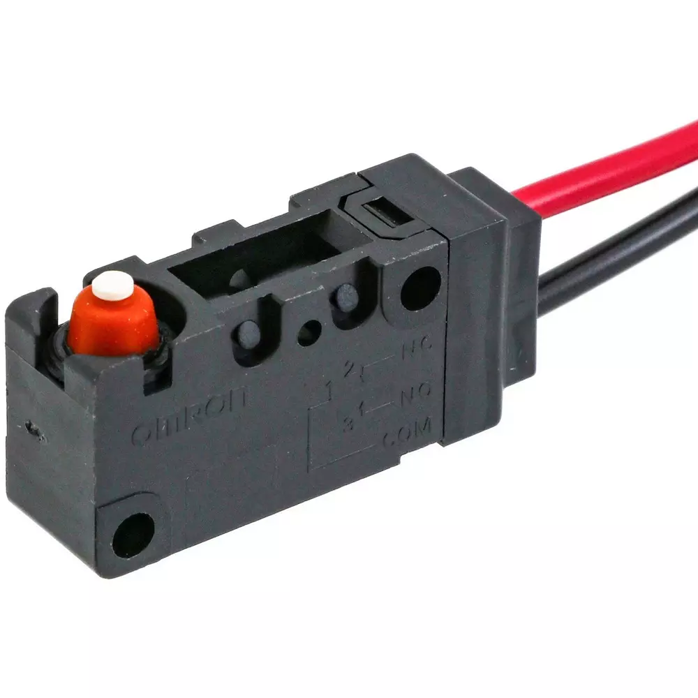 Omron Small Micro Pin Push Button Type Actuator, D2VW-01-2MS-0(CHN)