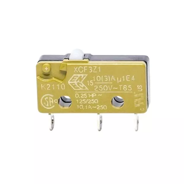 SAIA-BURGESS Chassis Mount Micro Switch SPDT 250 V AC Solder Lug Termination 10 Amp, XCF3-J1Z1