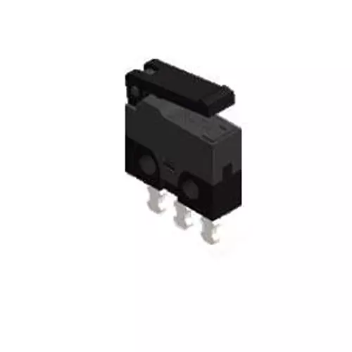 Diptronics PCB Mount Micro Switch SPDT Solder Lug Termination 500 mA, MS4-5L11RLGQ