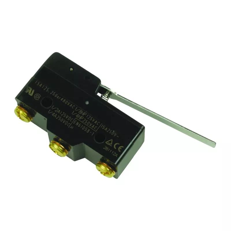 Sibass Electric SE-G Type Micro Switch Long Lever and CE Mark, SE-G-W-B (Pack of 500)