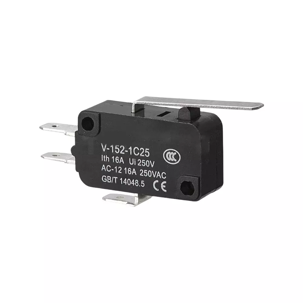 Sibass Electric SE-V15 Type Micro Switch Hinge Lever and CE Mark, SE-V152-1C25 (Pack of 1000)
