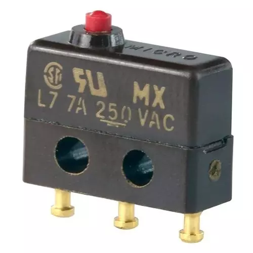 Honeywell Chassis Mount Micro Switch SPDT 250 V AC Solder Turret Termination 7 Amp, 1SX1-T-C