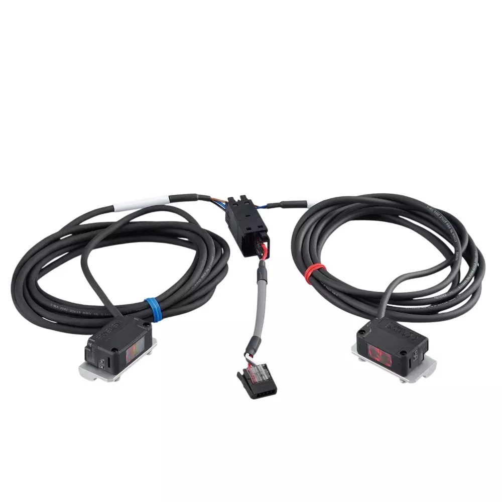SUS Photoelectric Sensor 2 m Cable Length 20 m Detection Distance Keyence Manufacturer, SUC-563