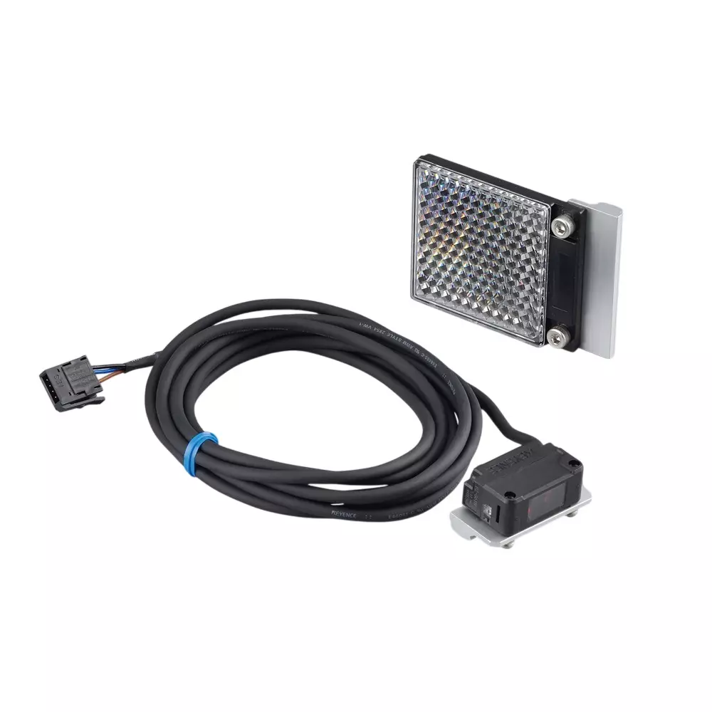 SUS Photoelectric Sensor 2 m Cable Length 4.2 m Detection Distance Keyence Manufacturer, SUC-565