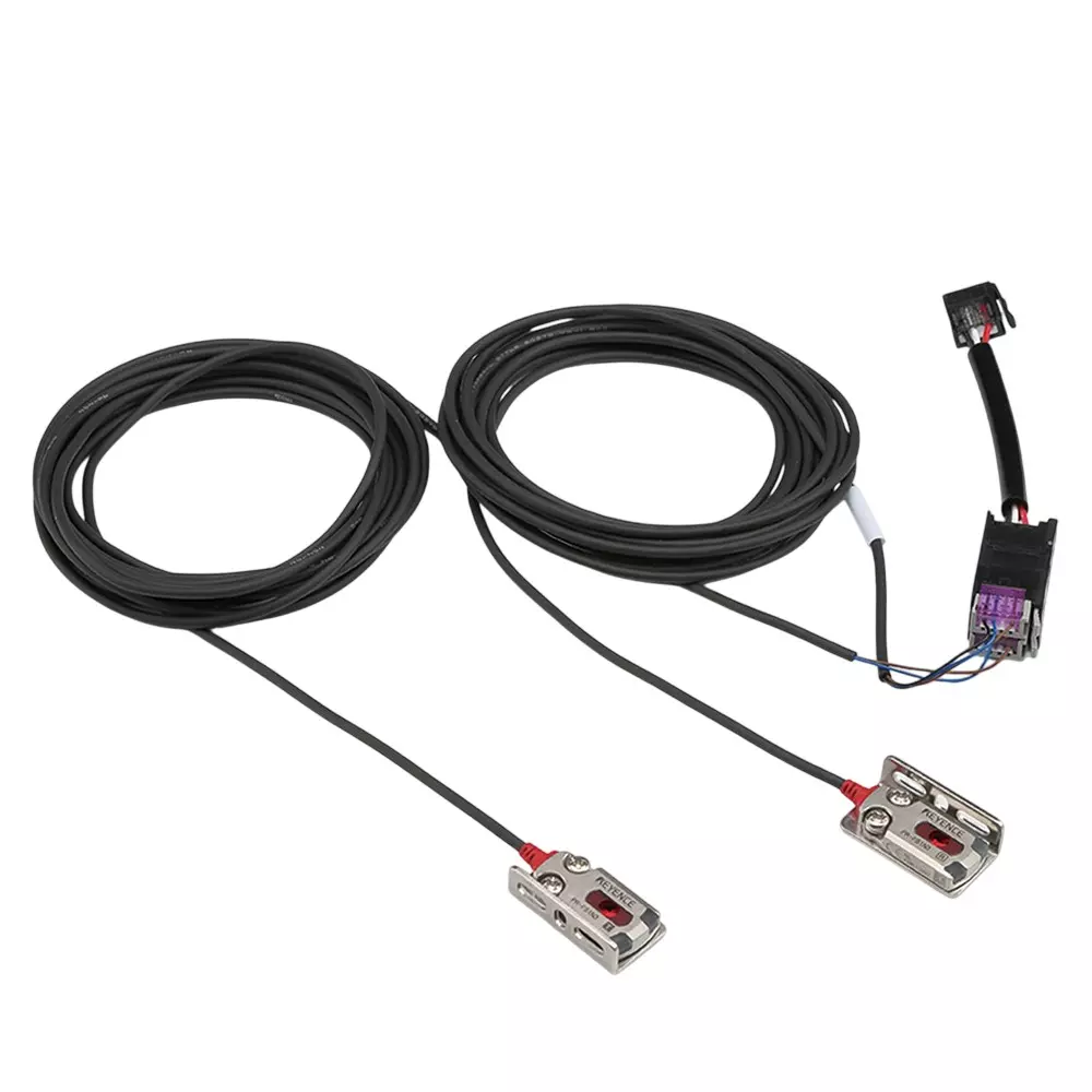 SUS Photoelectric Sensor 2 m Cable Length 0.6 m Detection Distance Keyence Manufacturer, SUC-196