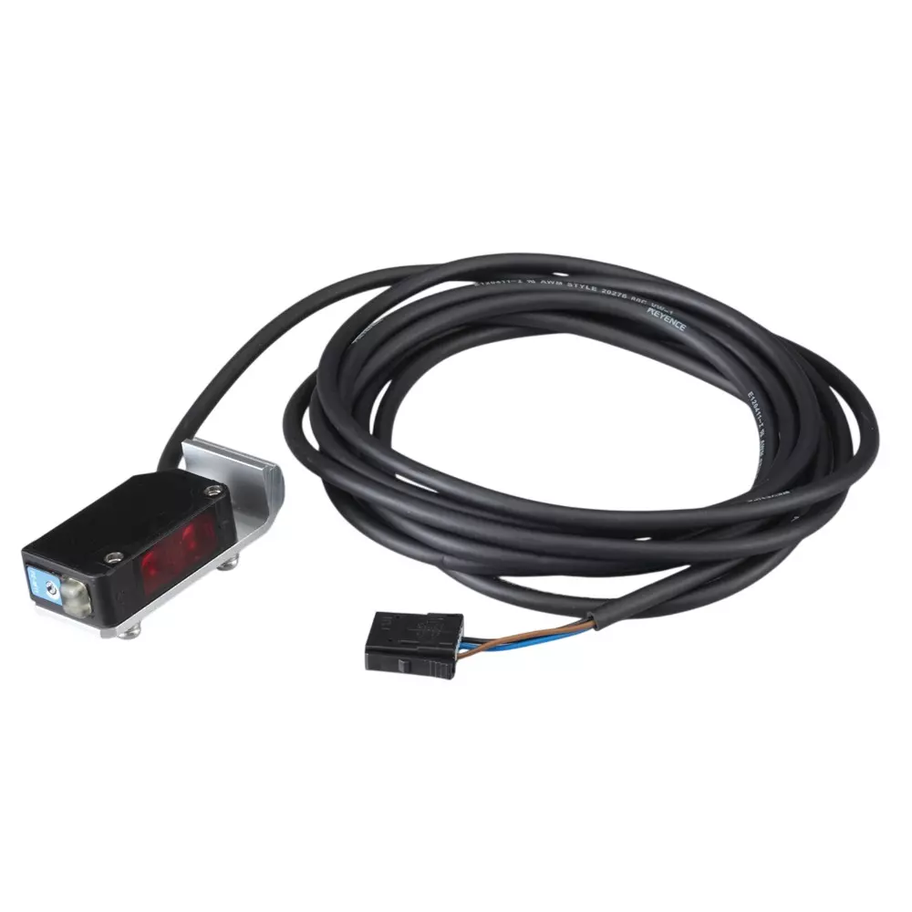 SUS Photoelectric Sensor 2 m Cable Length 0.1 m Detection Distance Keyence Manufacturer, SUC-560