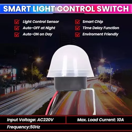 amicismart-photocell-sensor-automatic-onoff-light-control-220-vac-10-a-for-street-lights-outdoor-lighting