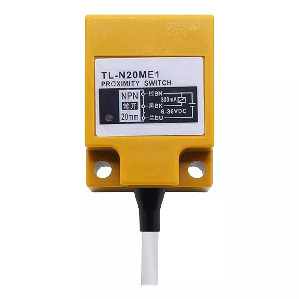 Sibass Electric Proximity Switch Box Type with CE Mark 20 mm Sensing Distance and 300 mA Maximum Load, SE- TL-N20ME1/F1 (Pack of 200)