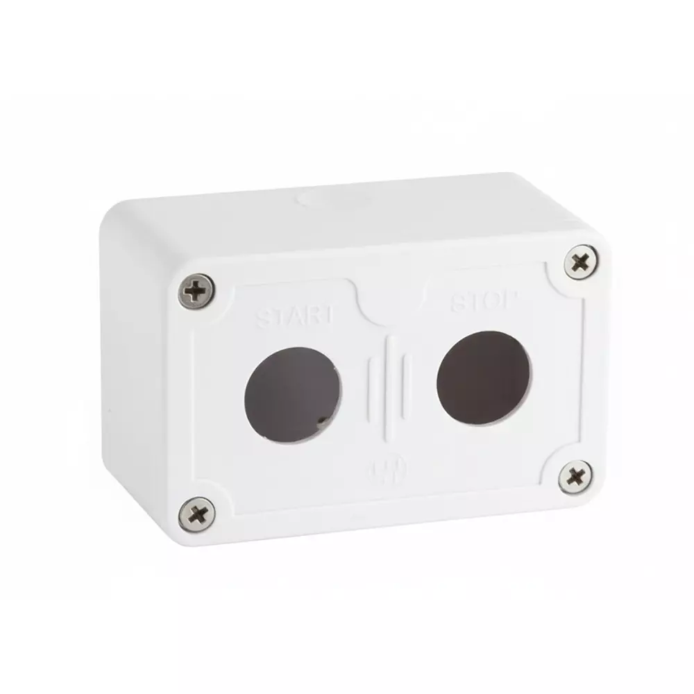 SRP Two Way Switch Unit without Pushbutton ABS Plastic White, SRP PB 03 (Pack of 100)