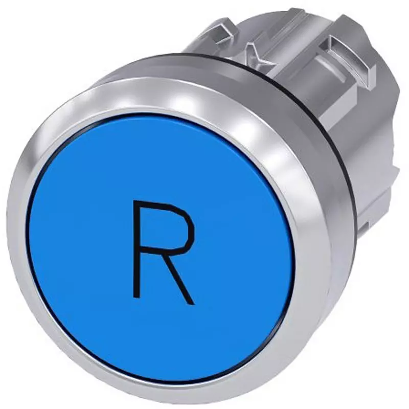 Siemens Push Button Maximum operation: 3600 1/h Frequency Push button: momentary Acting Type, 3SU1050-0AB50-0AR0