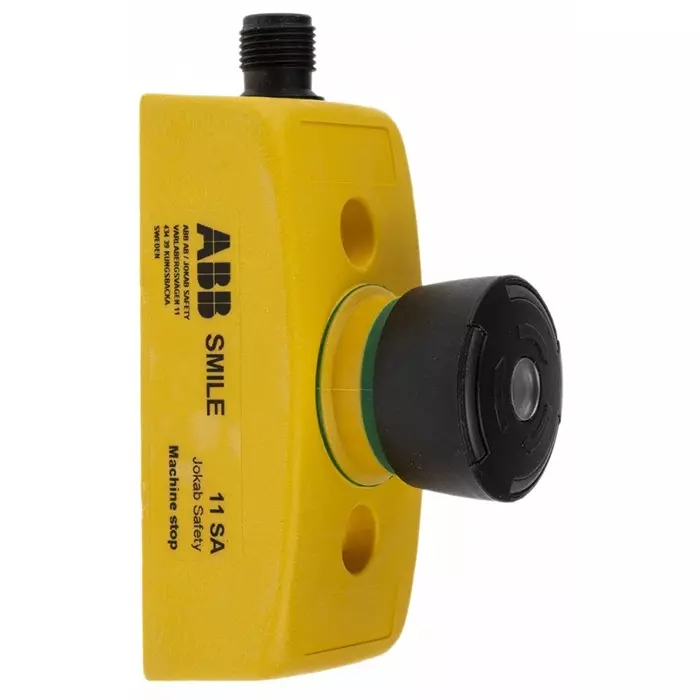 ABB - JOKAB Smile 11 SA Tina Series Black Illuminated Twist Release Push Button IP65, 2TLA030050R0500Smile 11 SA Tina