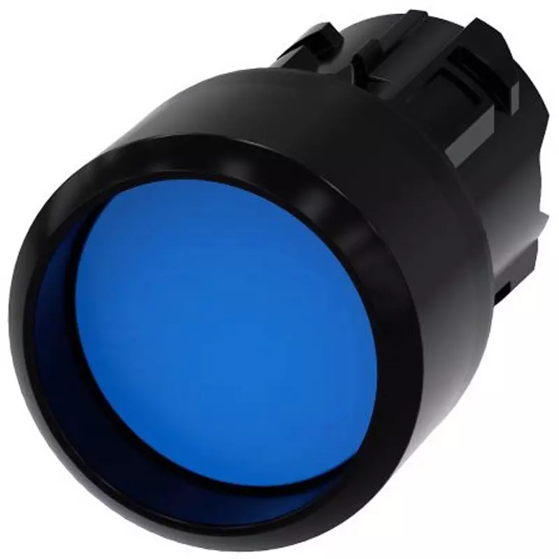 Siemens Push Button Maximum operation: 3600 1/h Frequency Push button: momentary Acting Type, 3SU1000-0CB50-0AA0