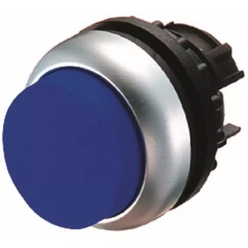 EATON Pushbutton Head [Push] Round / Round Button Shape 22.0 Cutout Diameter, M22-DLH-B+M22-A