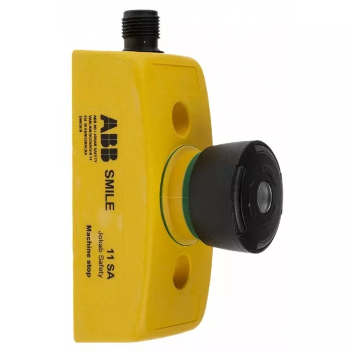ABB - JOKAB Smile 11 SA Series Black Illuminated Twist Release Push Button IP65, 2TLA030051R0900Smile 11 SA