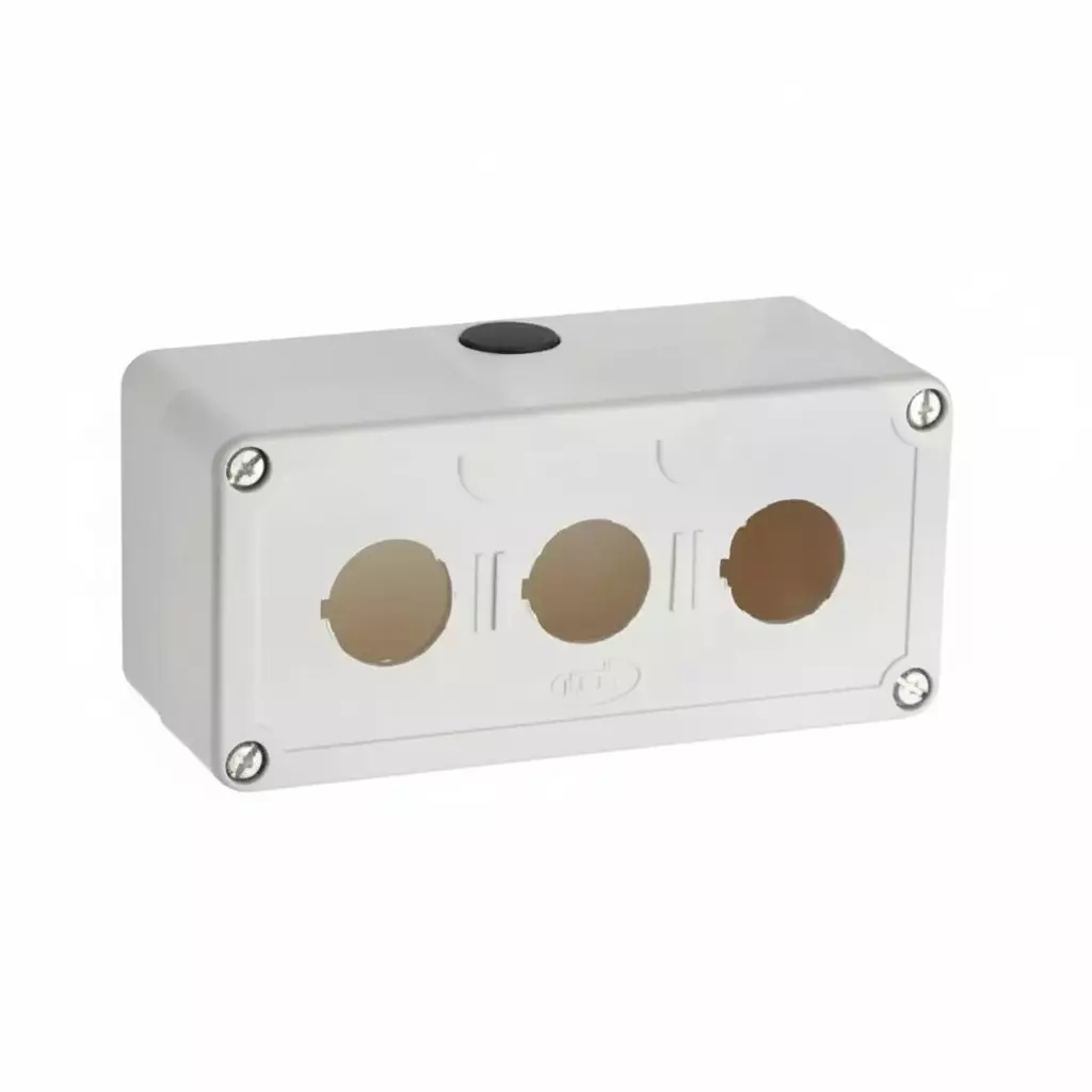 SRP Three Way Switch Unit without Pushbutton ABS Plastic White, SRP PB 05 (Pack of 60)
