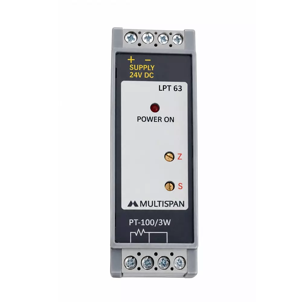 Multispan LPT-63 Loop Powered Transmitter 76 X 27 X 116 mm