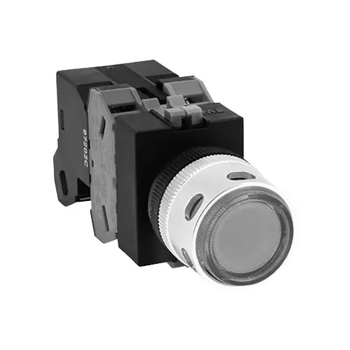 IDEC TW Push Button Switch with Full Guard Name Type LED Alternate Type Φ22 mm Dia, AOLFW2B1611DPW