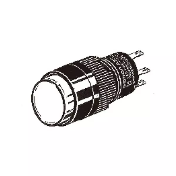 Omron Small Pushbutton Switch Φ12 mm Mounting Hole Diameter, A3CT-90A1-12EW