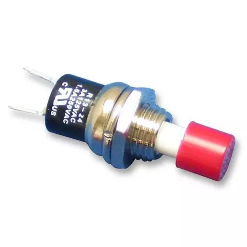 MULTICOMP PRO Standard Pushbutton Switches SWITCH, PUSH BUTTON, SPNC, MOM, R13-24B-05-BR