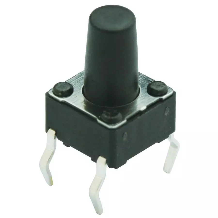 MULTICOMP PRO Tactile Switches SWITCH, TACTILE, SPST-NO, 50mA, THOUGH HOLE, MC32867 (Pack of 5)