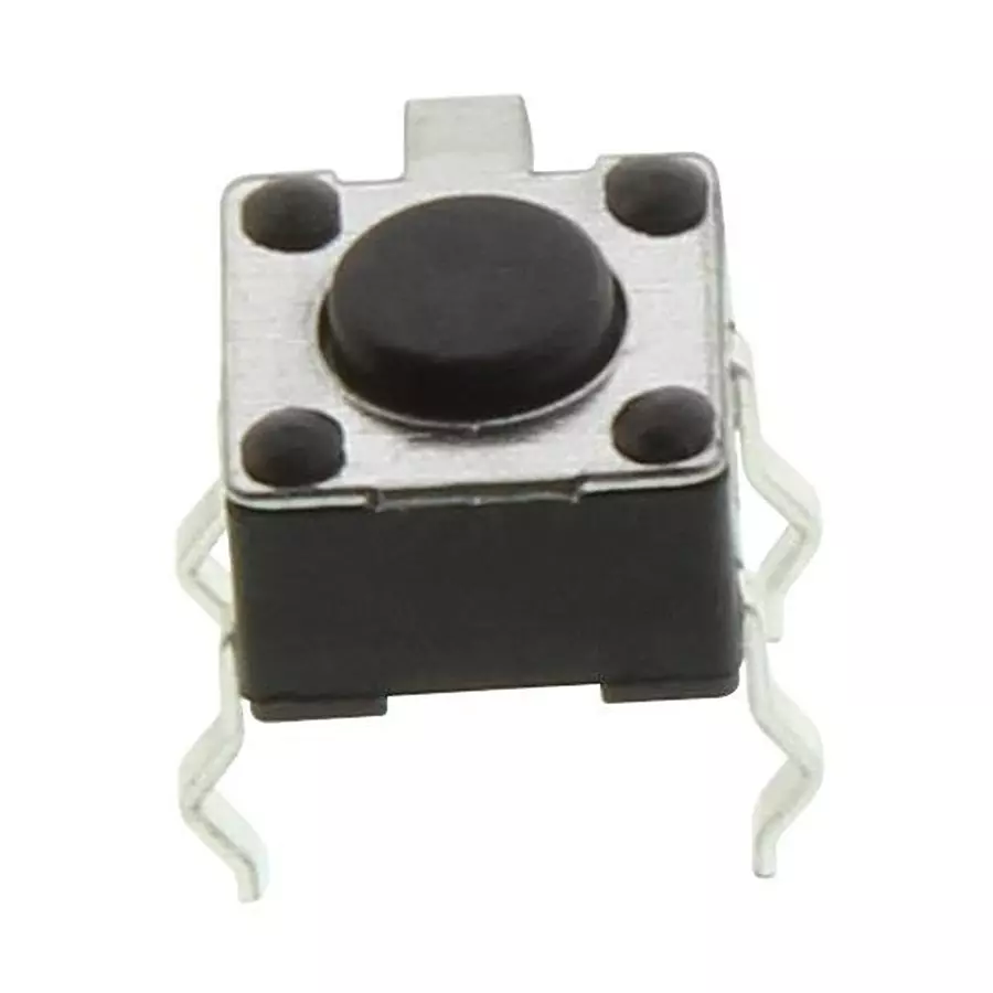 E-SWITCH TACT SW, SPST-NO-DB, 0.05A, 12V, SOLDER, TLE1105F160Q