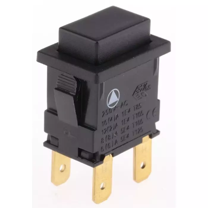 ARCOLECTRIC (BULGIN LIMITED) 8300 Series Miniature Push Button Switch Momentary Panel Mount DPDT 250 V AC IP65, H8351ABAAAB