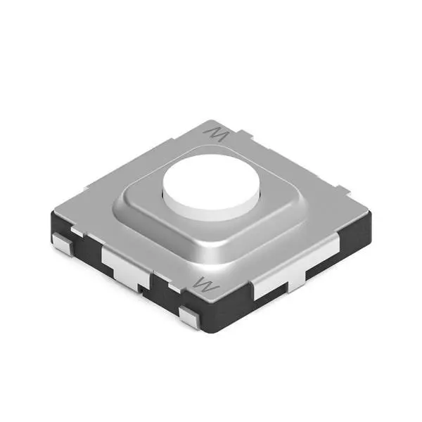 WURTH ELEKTRONIK Tactile Switch Non-Illuminated Solder Pad Termination 50 mA Round Actuator 12 V DC, 431153015826