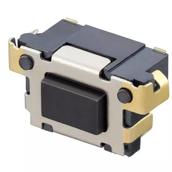 ALPS ALPINE Tactile Switch Non-Illuminated SMD/SMT Termination 50 mA Rectangular Actuator 16 V DC, SKSNLHE010