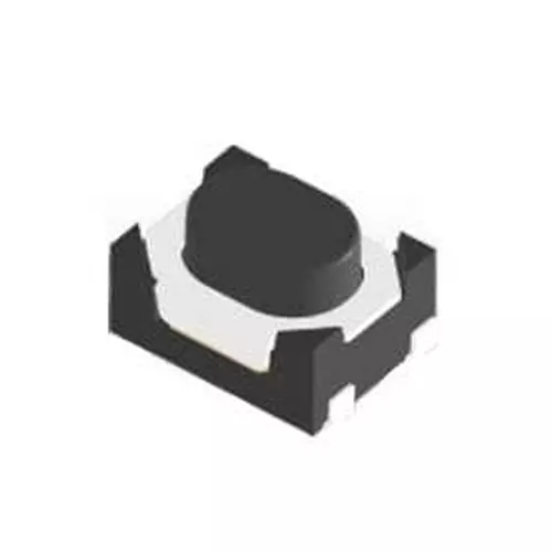 Diptronics Tactile Switch Non-Illuminated SMD/SMT Termination 50 mA Oval Actuator 16 V DC, TAH-3QR