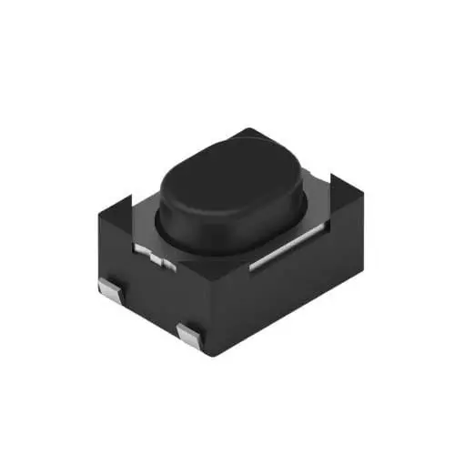 WURTH ELEKTRONIK Tactile Switch Non-Illuminated Gull Wing Lead Termination 50 mA Rectangular Actuator 12 V DC, 434133025816