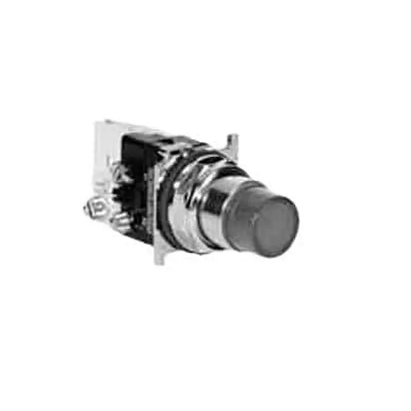 EATON Heavy Duty Push Button Switch Illuminated Round Actuator SPST-NO Panel Mount, 10250T397LYD2A-53