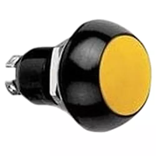 Otto Momentary Action Industrial Switch Non-Illuminated Screw Termination 10 Amp Round, Mushroom Actuator 28 V DC, P3-D121125