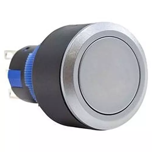 E-SWITCH PUSHBUTTON SWITCH, SPDT, 3A, 250V, PANEL, LB22F23Q7.