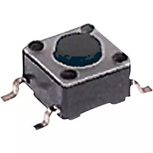 E-SWITCH Tactile Sw, Spst-No-Dm, 0.05A/12V, 160Gf, Tl3301Spf160Qg (Pack of 700)
