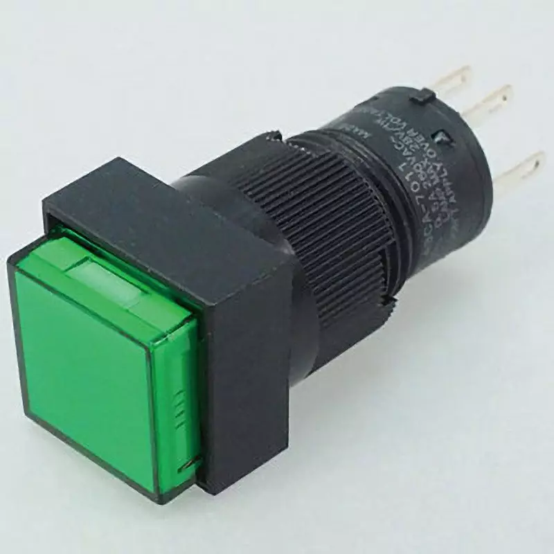 Omron Pushbutton switch (square) (non-illuminated) (round body Φ12) 1A1B Contact A3C Series