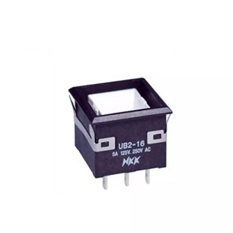 NKK SWITCHES Push Button Switch Solder Terminal Single Pole Double Throw UB2-16KKS1N