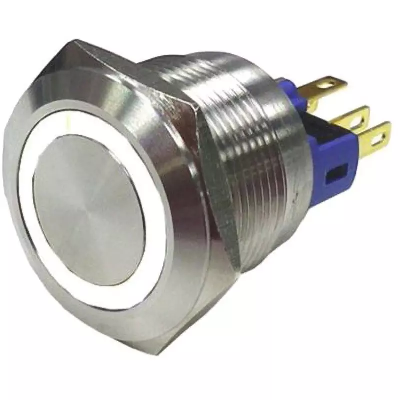 RS PRO Push Button Switch AC 250 V Rated Voltage Round Type Actuator, 811-8427